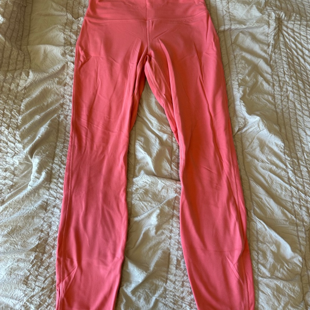 Lululemon Athletica Coral Leggings
